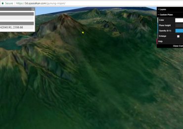 Tutorial WebGIS Animasi 3 Dimensi dengan QGIS2ThreeJS