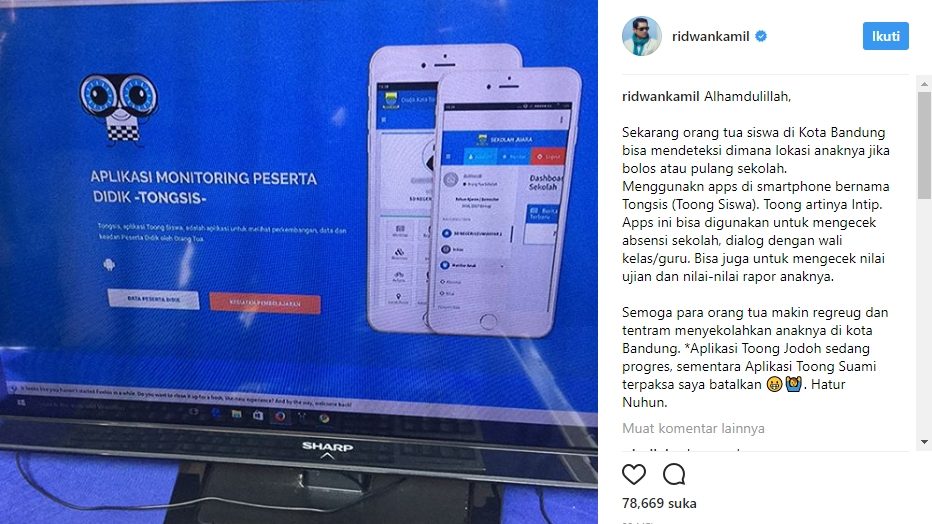 Lacak Posisi_Tongsis Bandung_Ridwan Kamil_1