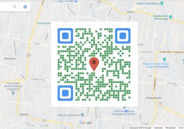 QR Code Google Maps Koordinat Lokasi Absolut