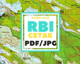 Tutorial Download Peta Rupabumi Indonesia Cetak Format pdf dan jpg