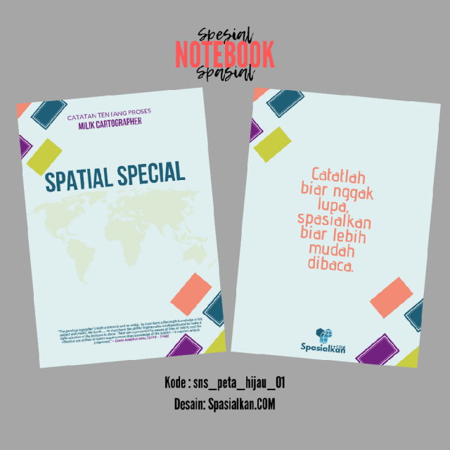Official Merchandise – Spesial Notebook Spasial Desain Produk SpasialkanCOM