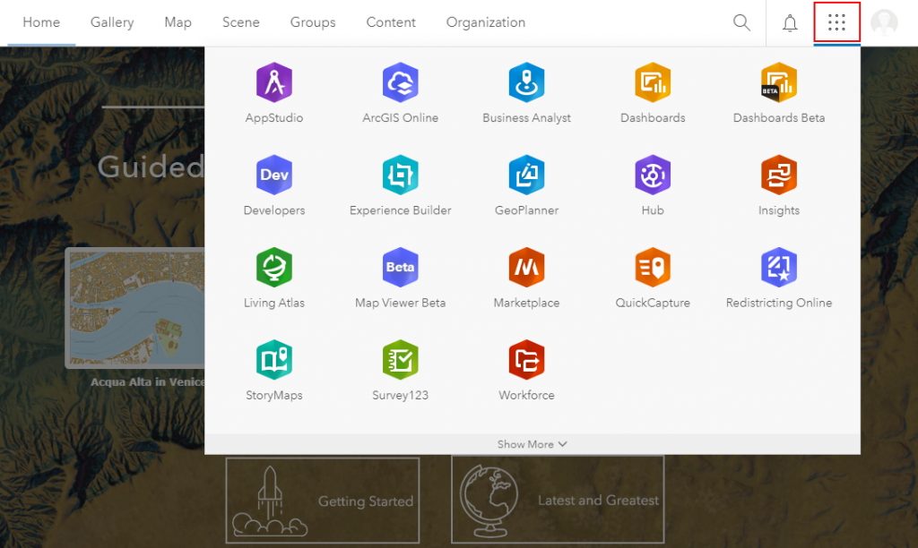 Berbagai Fitur-fitur ArcGIS Online Akun Organisasi