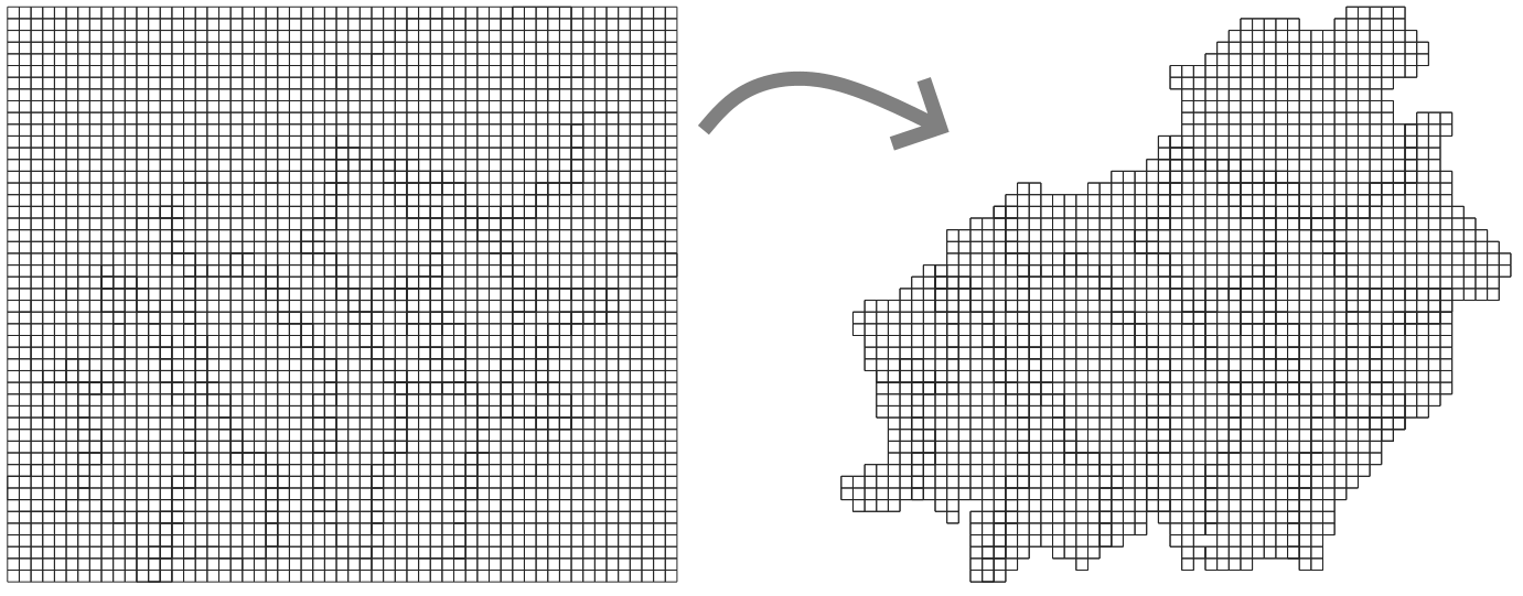 Tutorial Membuat Lego Maps Peta Lego - Menghapus Grid Kosong